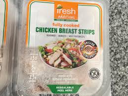 But raw chicken requires some what's not to love about chicke. Fully Cooked Chicken Breast Strips Nutrition Facts Eat This Much