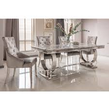 Don't miss out on these huge savings plus 12 months special financing. Arianna Grey Marble 200cm Dining Table 6 Chairs Only Oak Furniture