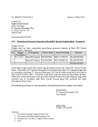 Surat tersebut digunakan untuk keperluan kantor dan komunikasi eksternal maupun untuk keperluan pribadi, yakni antara anda dengan pihak. Doc Permohonan Pencairan Deposito Bri Syariah Pondok Indah Dwi Hardi Academia Edu
