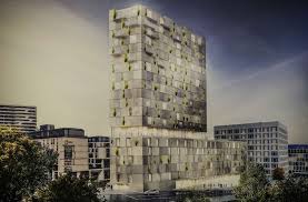 Stadtlabor stuttgart, wegzeichen 1, 'dynamische form i, wegzeichen 2, wegzeichen 4, wegzeichen 3, infoturm stuttgart, denkmal für franz liszt, drei ringe. Europaviertel In Stuttgart Briten Betreiben Hotel Am Mailander Platz Stuttgart Stuttgarter Zeitung