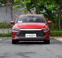 Most Popular Used Electric Cars Byd Qin Plus with Popular Color Red Emperor