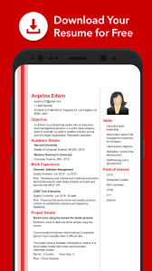 Here in resume builder & cv maker, android users can enjoy working with the fully featured cv and resume making app on their mobile devices. Resume Builder App Free Cv Maker Pdf Templates For Android Apk Download