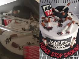 Kue ultah, brownie, red velvet. Beli Kue Ultah Bentuk Rokok Untuk Suami Dan Diantar Pakai Kurir Wanita Ini Malah Kecewa Indozone Id