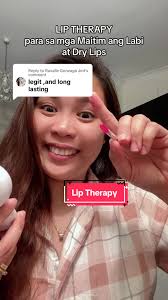 Lip Therapy para sa Maitim at Dry Lips