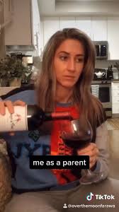 Overthemoonfaraway Overthemoonfarawa On Tiktok Video Parenting Humor Wine Meme Parenting Memes