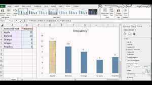 Then select the file button and go locate that red apple icon you saved earlier. How To Draw Pictograph Using Excel Youtube