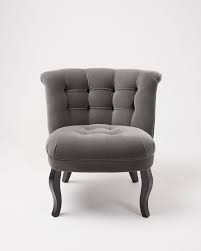 Tall monks chair shabby chic shoe and coat a large fireside wingback armchair ~~~ a wingback armchair that's been upholstered in a duck egg blue tweed style fabric. Velvet Tub Chair Oliver Bonas