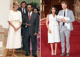 The pregnant duchess of sussex, 39, can be. Happy Birthday Princess Diana 10 Times Meghan Markle Dressed Like Her Late Mother In Law Meghan Markle Dress Meghan Markle Style Princess Diana Fashion