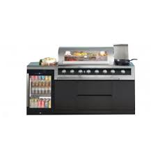 gasmate galaxy black 6 burner bbq