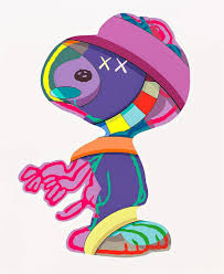 Kaws Is A Graffiti Artist Illustrator Painter Sculptor Product Designer And Toymaker His Cartoonish Style Inclu Kunstproduktion Street Art Streetart