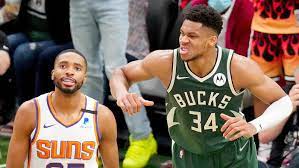 Phoenix suns @ milwaukee bucks страна: Bucks Suns Nba Finals Score Takeaways Giannis Antetokounmpo Goes For 40 10 Again Milwaukee Rolls In Game 3 Cbssports Com