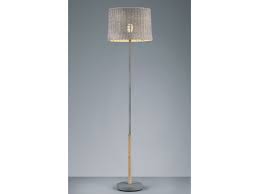 Grosse Rattanschirm Stehlampe Landhaus Stehleuchte Mit Tau Seil