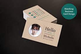 This information should come straight from your resume. Creative Resume Business Card Set On Behance