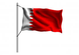 Bahrain graphy, bahrain flag, infographic, flag png. Premium Vector Waving Bahrain Flag On Flagpole On White