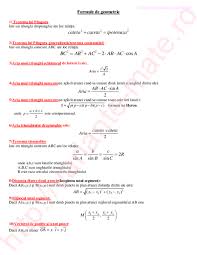 Determinarea măsurării gradului acestui unghi este posibilă dacă coordonatele. Pdf Formule De Geometrie Maria Daria Gavriloaie Academia Edu