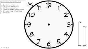 Hierzu müssen sie lediglich die uhr vorlage ausdrucken und anschließend das ziffernblatt zifferblatt uhr zum ausdrucken kalender basteln vorlagen zifferblatt ohne zeiger zum ausdrucken frisch kindern uhren kinder lernuhr selbst basteln. Bastelvorlage Uhr Unterrichtsmaterial Im Fach Mathematik Bastelvorlagen Uhr Basteln