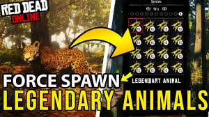 Some of them can appear from the start, while others become available only after you've proven yourself a naturalist. How To Force Spawn Legendary Animals In Red Dead Online Youtube