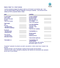 How To Make A Balance Sheet For A Small Business An Easy Way To Start Is To Download This Balance Sheet Balance Sheet Template Business Template Balance Sheet