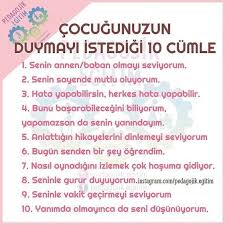 10 Cumle Ebeveynlik Ipuclari Egitim Cocuk Disiplini