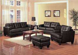 Cozy Black Leather Sofas For Elegant Living Room Dazzling Black Leather Upholstered So Living Room Sets Furniture Living Room Leather Leather Living Room Set