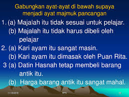 Contoh ayat majmuk tahun 4 17 contoh o via contoho.my score a notes via skor a.my bahasa melayu tahun 4: Bahasa Melayu Tatabahasa Ayat Majmuk Ppt Download