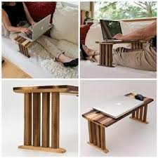 Bedside Laptop Table Wood Lap Desk Sofa Table Bed Laptop Etsy In 2020 Bedside Table Design Lap Desk Laptop Table