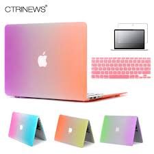 Ctrinews Rainbow Matte Case For Apple Macbook Air 13 Case Air 11 Pro 13 Retina 12 13 15 Laptop Bag For Macbook Pro 13 Case Storecharger Macbook Air 13 Case Macbook Pro 13 Case Laptop Accessories