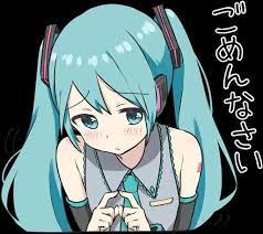 Pin By Snowflower 1 On Anime Stickers Anime Miku Hatsune Miku