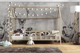 Kinderbett Kinder Hausbett Mit Rausfallschutz Holz Bett Kinderbett Kinderhaus Kinderbett Rausfallschutz Kinderbett
