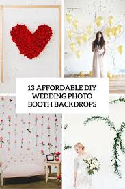 13 Diy Wedding Photo Booth Backdrops That Are Fun And Affordable Wedding Diy Wedding Photo Booth Diy Wedding Backdrop Photo Booth Backdrop Wedding