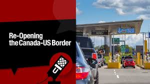 The biden administration is expelling most families and single adults encountered at the border using the same public health rule that trump invoked. Covid 19 Re Opening The Canada Us Border Youtube