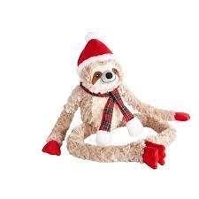 Plush Scully The Sloth Stuffed Animal Sloth Stuffed Animal Unique Christmas Decorations Decoration And Furniture