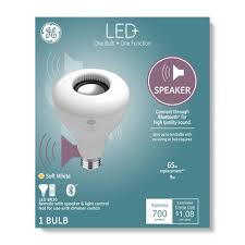 General Electric Br30 Speaker Led Light Bulb White Target