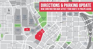 New Interactive Parking Map State Farm Arena