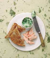 Hot Smoked Trout And Green Butter Recipe Trout Recipes Smoked Trout Green Butter Recipe