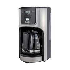 Mr Coffee Rapid Brew 12 Cup Programmable Coffee Maker Silver Target