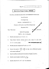 Ma6251 Mathematics Ii Nov Dec 2016 Anna University Question Paper