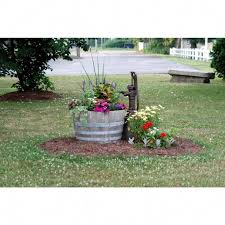 I have a new store walk through for you at home depot in philadelphia, pa and i'll be taking a close look at garden flowers, bowls, spring flowers, spring. Mgp Half 27 In W And 16 In H Oak Wine Barrel Planter Wbp 26 The Home Depot In 2020 Wine Barrel Planter Garden Yard Ideas Barrel Planter