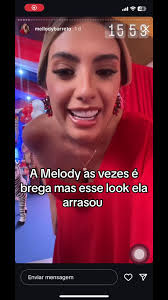 Melody Barreto Fez Troca De Facetas