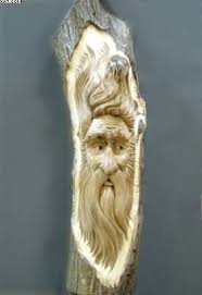 L Spirit Jpg 275 400 Pixels Wood Spirit Hand Carved Walking Sticks Wood Carving Faces