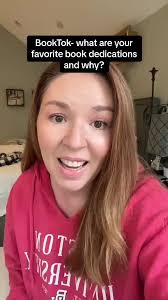 Booktok readers- what are your favorite book dedications and why? #booktok  #writertok #bookrecommendations