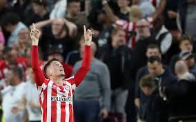 Brentford's canos and nørgaard sink arsenal. Mxny Q7jrntopm
