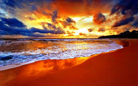 Beautiful sunset wallpaper high definition yi5. Pretty Sunset Beach Widescreen Wallpaper Beach Wallpaper Better