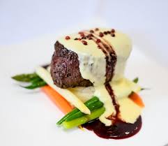 Cook over medium heat for about 30 minutes, or until the liquid is reduced by about half. Filet Mignon With Parsley Bearnaise Sauce And Red Wine Reduction Picture Of Rent A Chef Grand Cayman Tripadvisor