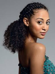 The Best Hairstyles For Your Workout Natural Hair Styles Biracial Hair Curly Hair Styles