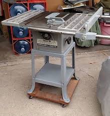 Doublequicktime Rockwell Delta Deluxe 9 Inch Table Saw Complete Works Great For Usd149 00 Diy Overhead Garage Storage Table Saw Overhead Garage Storage