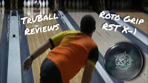 Brunswick rhino bowling ball, red/black/gold, 14 lb. Truball Reviews Roto Grip Rst X 1 Bowling Ball Review Youtube