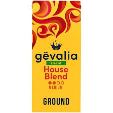 Peet's decaf major dickason's blend dark roast ground coffee 10.5oz. Gevalia House Blend Medium Dark Roast Ground Coffee Decaf 12oz Target