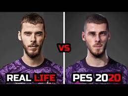 New updated player faces for efootball pes 2020 pc. Pes 2020 New Face Added De Gea Lukaku Lingard Youtube