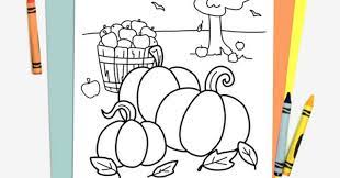 Keep your kids busy doing something fun and creative by printing out free coloring pages. Free Printable Autumn Colouring Page Messy Little Monster